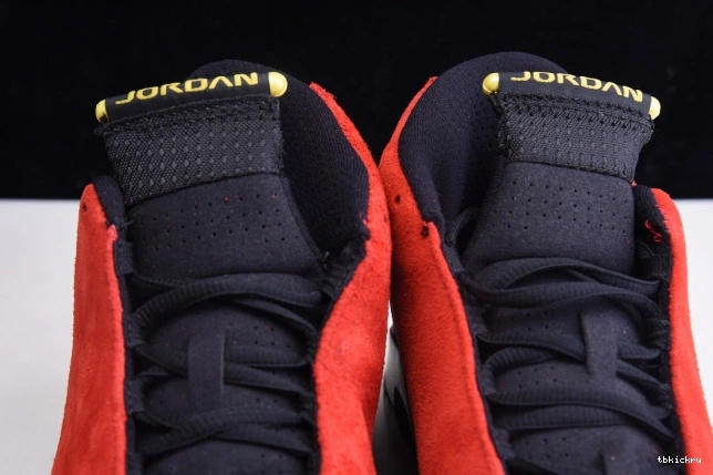 Cheap TBkick Jordan 14 654459-670 Retro Air Red Challenge 0813
